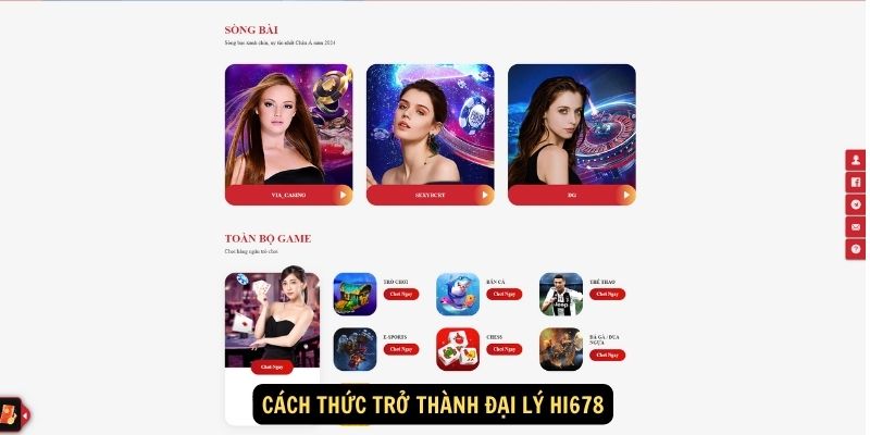 Cách thức trở thành Đại Lý hi678