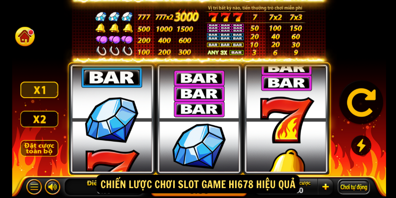 Chiến lược chơi slot game hi678 hiệu quả