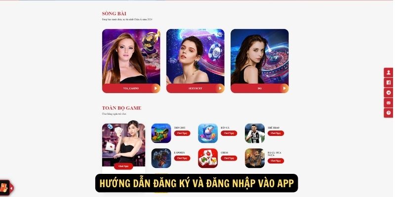 Hướng dẫn đăng ký và đăng nhập vào App